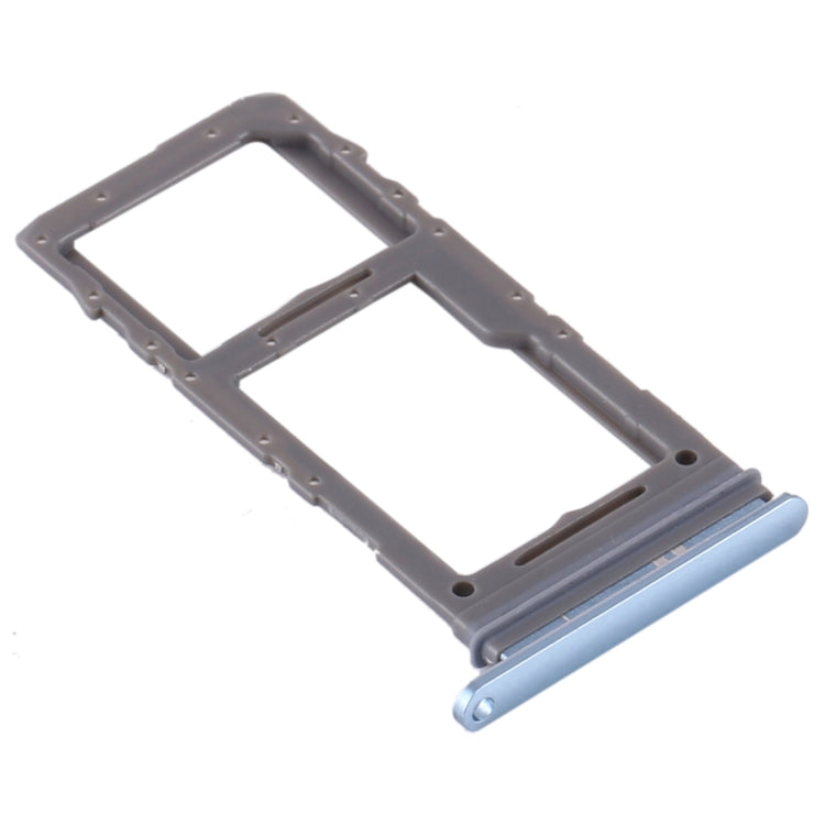 For Samsung Galaxy S20+ / Galaxy S20 Ultra SIM Card Tray + Micro SD Card Tray (Blue)