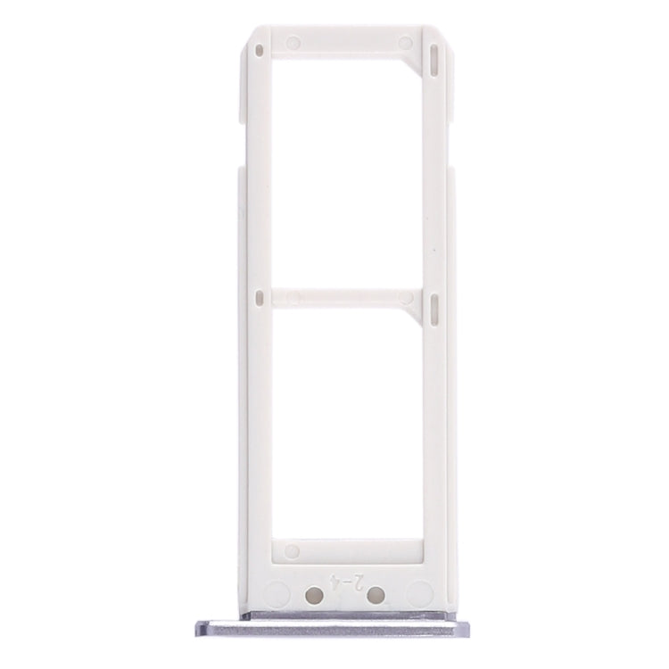 For Galaxy S6 Edge plus / S6 Edge+ 2 SIM Card Tray (Grey)