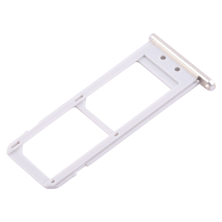 For Galaxy S6 Edge plus / S6 Edge+ 2 SIM Card Tray (Gold)