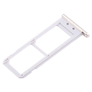 For Galaxy S6 Edge plus / S6 Edge+ 2 SIM Card Tray (Gold)