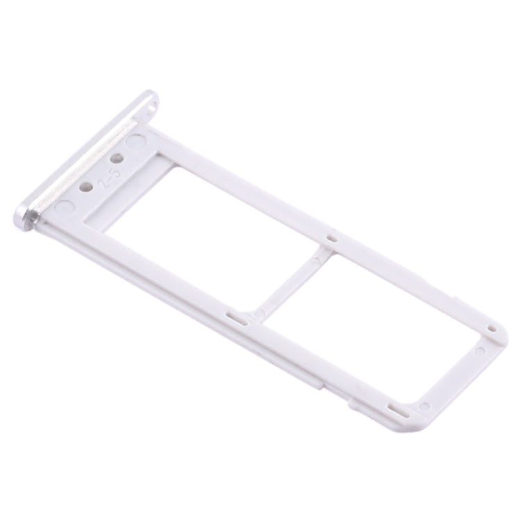 For Galaxy S6 Edge plus / S6 Edge+ 2 SIM Card Tray (Silver)