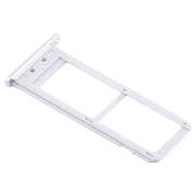 For Galaxy S6 Edge plus / S6 Edge+ 2 SIM Card Tray (Silver)
