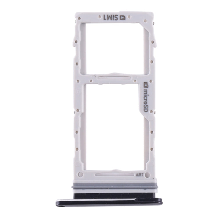 For Samsung Galaxy S20 SIM Card Tray + SIM Card Tray / Micro SD Card Tray (Black)