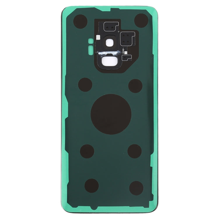 For Galaxy S9 Battery Back Cover with Camera Lens (Black)