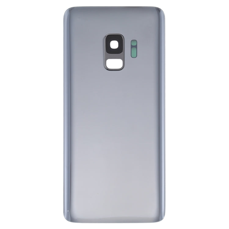 For Galaxy S9 Battery Back Cover with Camera Lens (Grey)