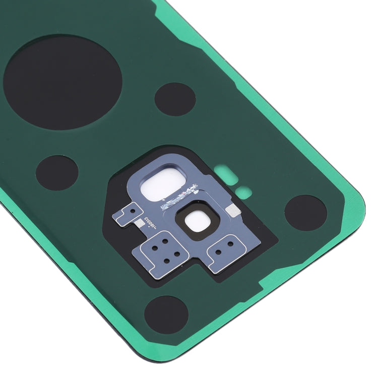 For Galaxy S9 Battery Back Cover with Camera Lens (Blue)