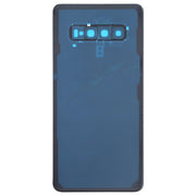 For Galaxy S10+ Battery Back Cover with Camera Lens (Black)