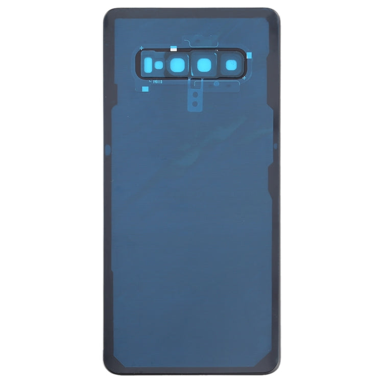 For Galaxy S10+ Battery Back Cover with Camera Lens (Black)