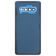 For Galaxy S10+ Battery Back Cover with Camera Lens (Blue)