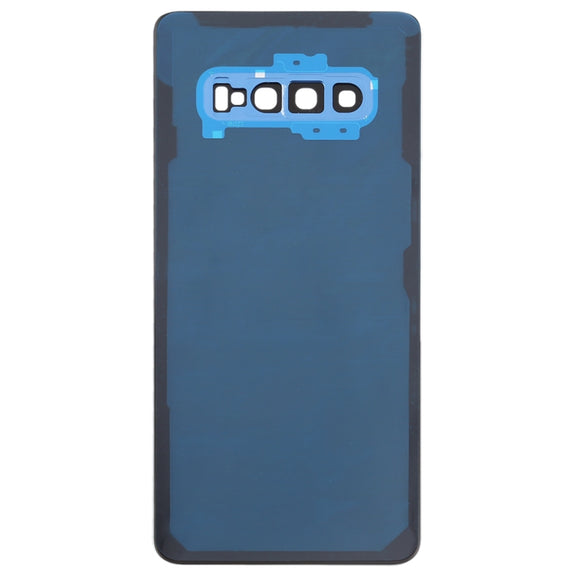 For Galaxy S10+ Battery Back Cover with Camera Lens (Blue)