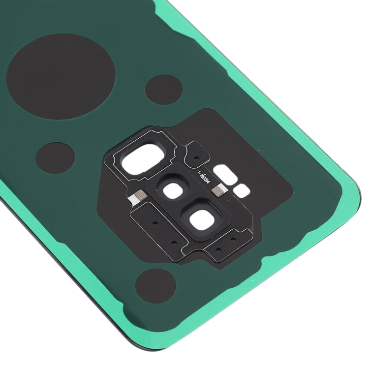 For Galaxy S9+ Battery Back Cover with Camera Lens (Black)