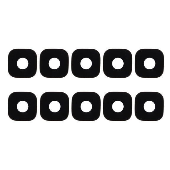 For Galaxy J7 Prime / G610 10pcs Back Camera Lens(Black)