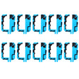 For Galaxy S8+ / G955 10pcs Waterproof Adhesive Sticker - free shipping - PMc TechLife - Order now!
