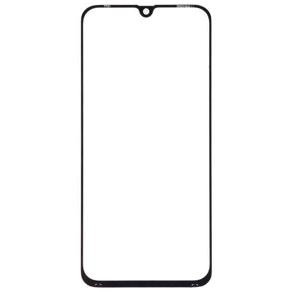 For Galaxy A40 Front Screen Outer Glass Lens (Black)