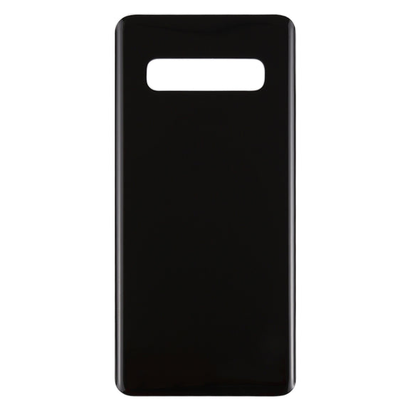 For Galaxy S10+ Battery Back Cover (Black)