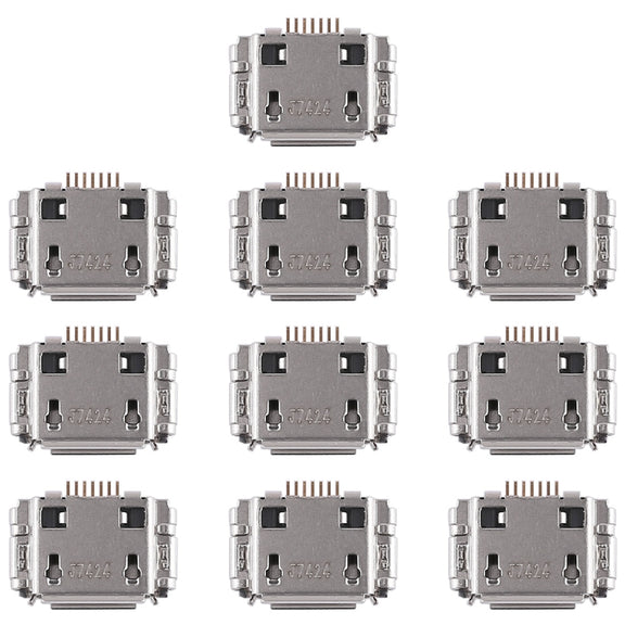 For Galaxy Note N7000 / i9220 / S5830 10pcs Charging Port Connector