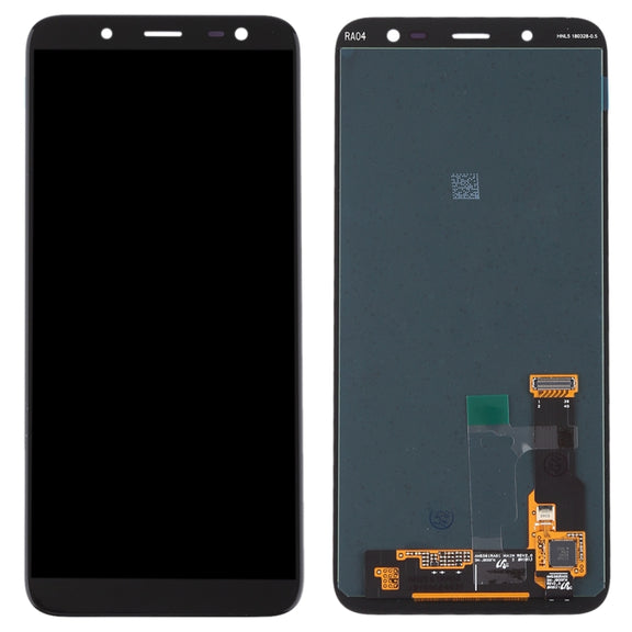 Original Super AMOLED LCD Screen for Galaxy A6 (2018) / A600 with Digitizer Full Assembly (Black)