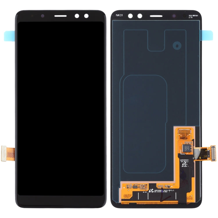 AMOLED LCD Screen for Galaxy A8 (2018) / A5 (2018) / A530 with Digitizer Full Assembly (Black)(Black)
