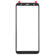 For Galaxy J4+ / J6+ / J610 Front Screen Outer Glass Lens (Black)