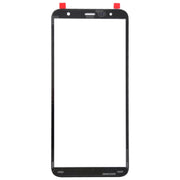 For Galaxy J4+ / J6+ / J610 Front Screen Outer Glass Lens (Black)