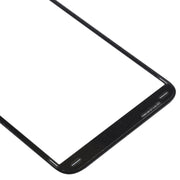 For Galaxy J4+ / J6+ / J610 Front Screen Outer Glass Lens (Black)