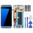 Original Super AMOLED Material LCD Screen and Digitizer Full Assembly(with Frame / Charging Port Flex Cable / Power Button Flex Cable / Volume Button Flex Cable) for Galaxy S7 Edge / G935F / G935FD(Blue) - free shipping - PMc TechLife - Order now!
