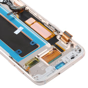 Original Super AMOLED Material LCD Screen and Digitizer Full Assembly(with Frame / Charging Port Flex Cable / Power Button Flex Cable / Volume Button Flex Cable) for Galaxy S7 Edge / G935F / G935FD(Blue)