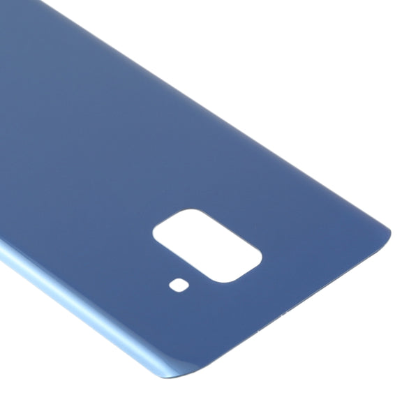 For Galaxy A8+ (2018) / A730 Back Cover (Blue)