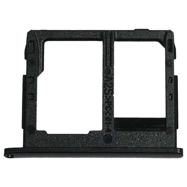 For Galaxy Tab A 8.0 / T380 / T385 SIM Card Tray +  Micro SD Card Tray (Black)