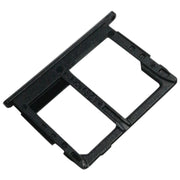 For Galaxy Tab A 8.0 / T380 / T385 SIM Card Tray +  Micro SD Card Tray (Black)
