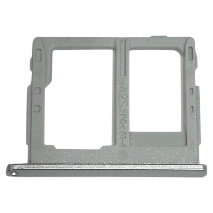 For Galaxy Tab A 8.0 / T380 / T385 SIM Card Tray +  Micro SD Card Tray (Grey)