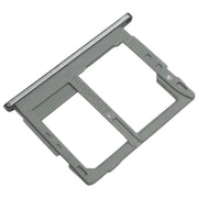 For Galaxy Tab A 8.0 / T380 / T385 SIM Card Tray +  Micro SD Card Tray (Grey)