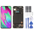 Original Super AMOLED LCD Screen with Frame for Galaxy A40 SM-A405F with Digitizer Full Assembly (Black) - free shipping - PMc TechLife - Order now!