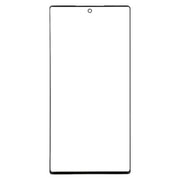 For Galaxy Note 10 Front Screen Outer Glass Lens (Black)