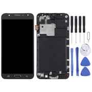 TFT LCD Screen for Galaxy J7 (2015) / J700F Digitizer Full Assembly with Frame (Black)