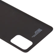 For Galaxy A71 Original Battery Back Cover (Black)