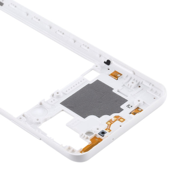 For Samsung Galaxy A21s  Middle Frame Bezel Plate (White)