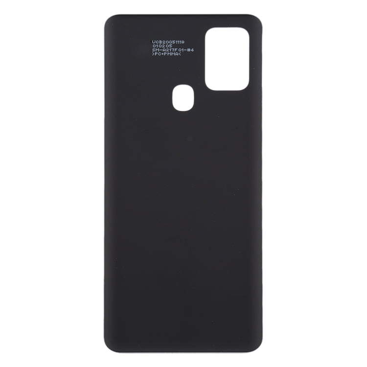 For Samsung Galaxy A21s Battery Back Cover (Black)