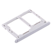 For Samsung Galaxy Tab A 10.1 (2019) / SM-T515 SIM Card Tray + Micro SD Card Tray (Silver)