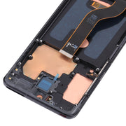 Original Super AMOLED LCD Screen for Samsung Galaxy S20+ 5G SM-G986B/G985 Digitizer Full Assembly with Frame (Black)
