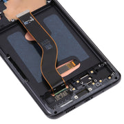 Original Super AMOLED LCD Screen for Samsung Galaxy S20+ 5G SM-G986B/G985 Digitizer Full Assembly with Frame (Black)