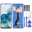 Original Super AMOLED LCD Screen for Samsung Galaxy S20+ 5G SM-G986B/G985 Digitizer Full Assembly with Frame (Dark Blue) - free shipping - PMc TechLife - Order now!