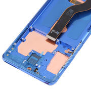 Original Super AMOLED LCD Screen for Samsung Galaxy S20+ 5G SM-G986B/G985 Digitizer Full Assembly with Frame (Dark Blue)