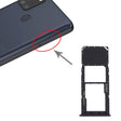 For Samsung Galaxy A21s SIM Card Tray + Micro SD Card Tray (Black) - free shipping - PMc TechLife - Order now!