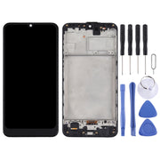 TFT LCD Screen for Samsung Galaxy M31 / Galaxy M31 Prime Digitizer Full Assembly with Frame (Black)