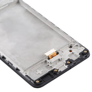 OEM LCD Screen for Samsung Galaxy A21s / SM-A217 Digitizer Full Assembly with Frame (Black)
