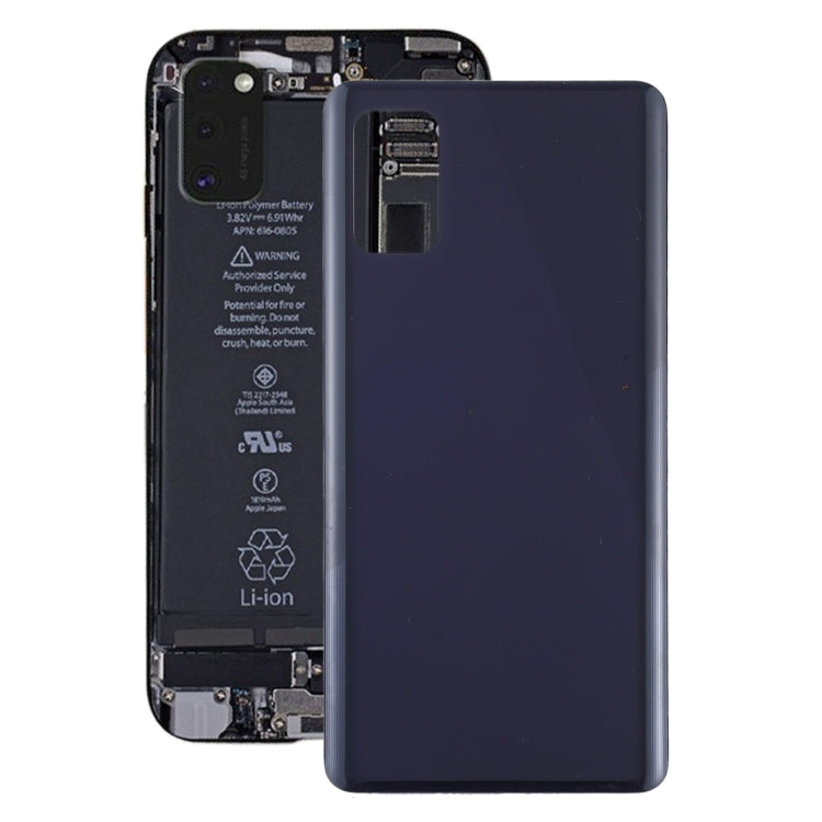 For Samsung Galaxy A41 Battery Back Cover (Black)