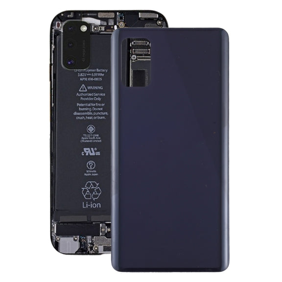 For Samsung Galaxy A41 Battery Back Cover (Black)