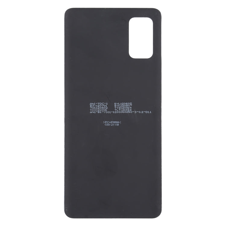 For Samsung Galaxy A41 Battery Back Cover (Blue)