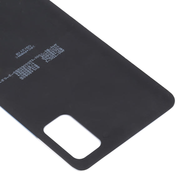 For Samsung Galaxy A41 Battery Back Cover (Blue)